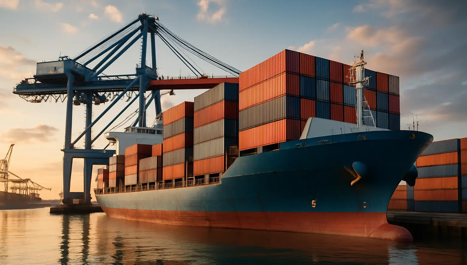 Fletes marítimos para carga seca contenerizada registran caída al tercer trimestre de 2025