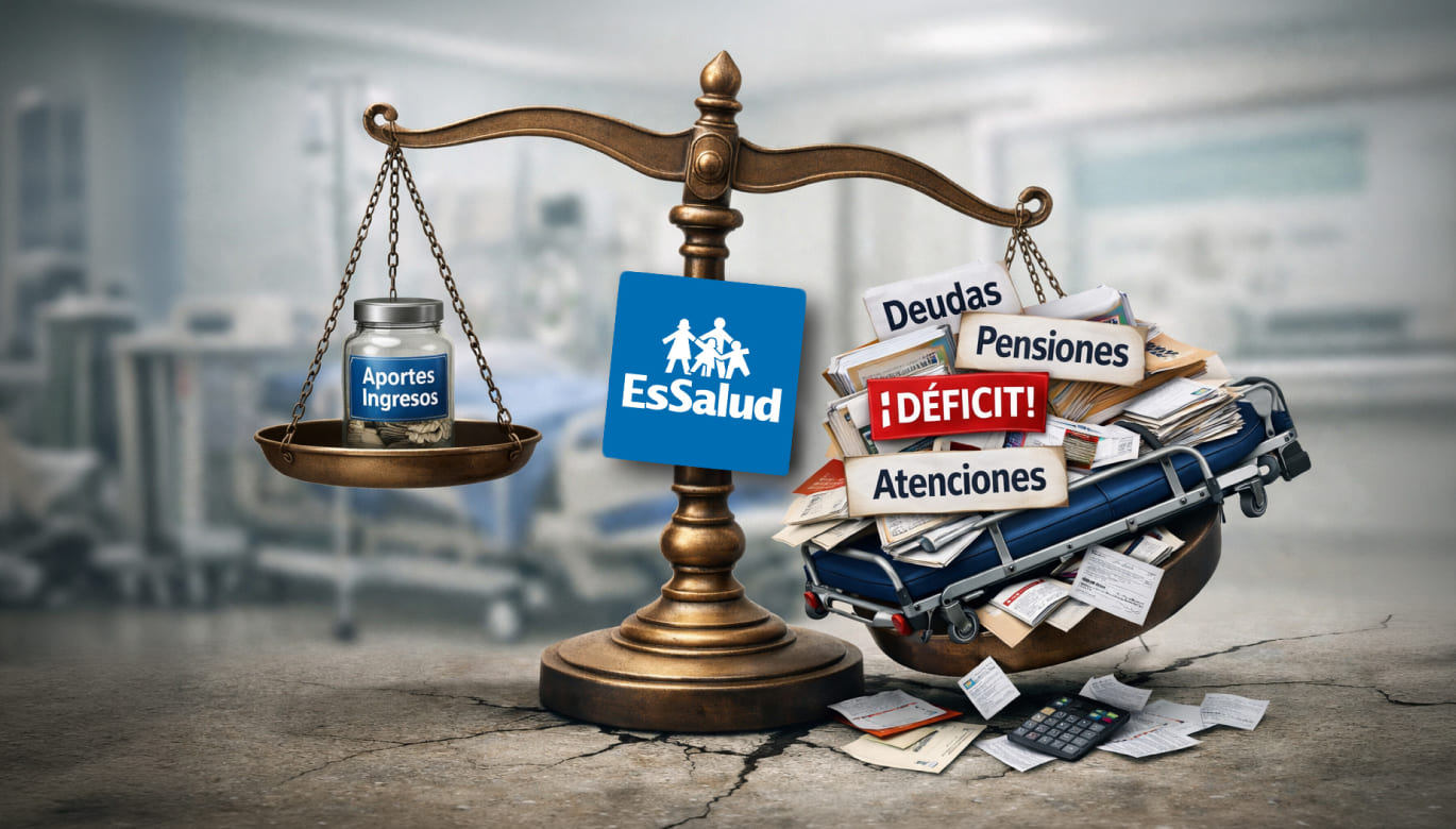 EsSalud: más gasto, menos margen y mayor riesgo de depender de transferencias