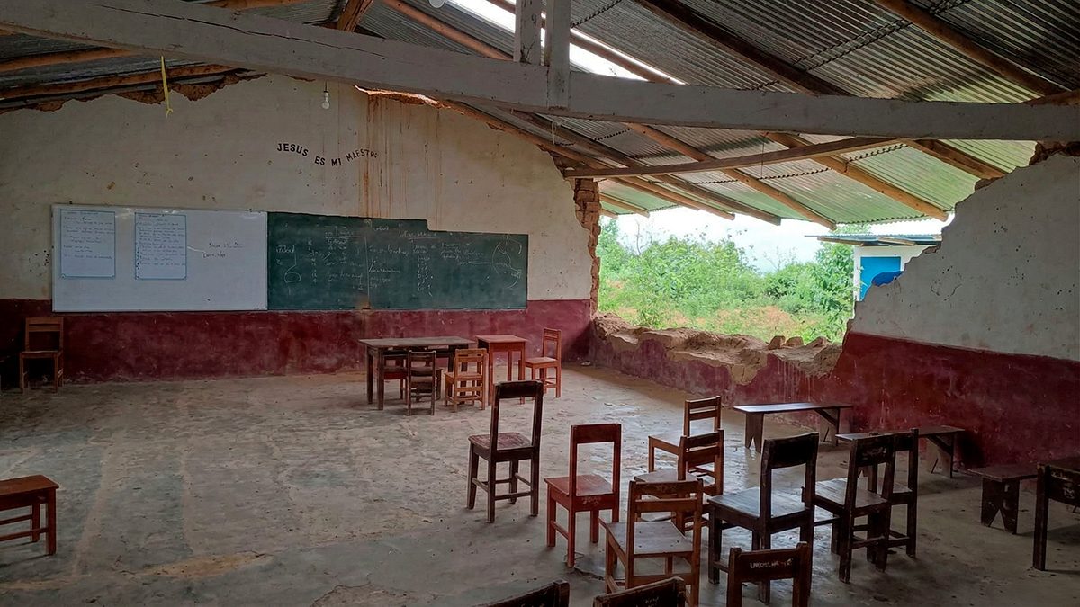 Retorno a clases con colegios con muy alto riesgo de colapso