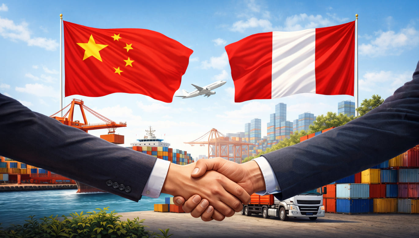TLC Perú-China: comercio bilateral se quintuplicó en 16 años desde su entrada en vigor