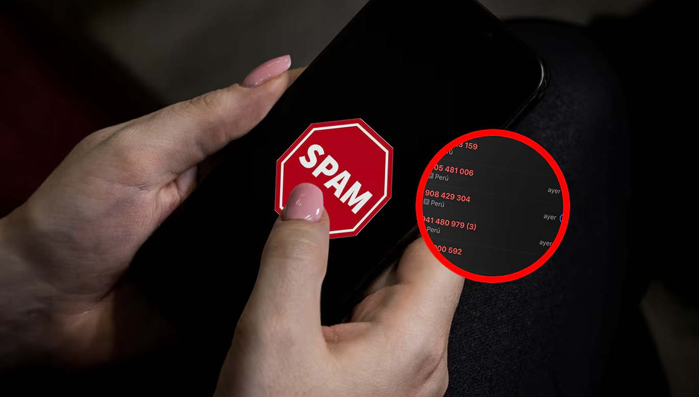 Llamadas y mensajes spam