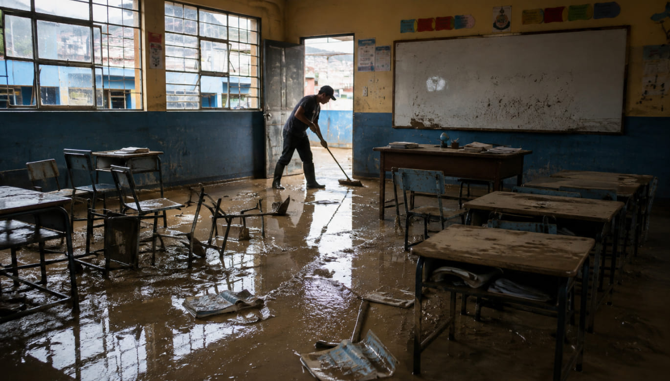 La infraestructura educativa no está preparada para el Fenómeno el Niño