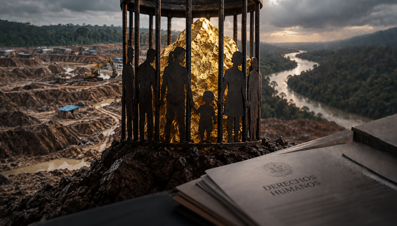 Minería ilegal: un tema de derechos humanos