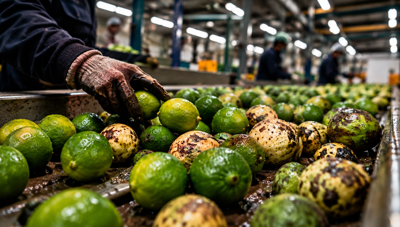 El mercado del limón ante el riesgo climático