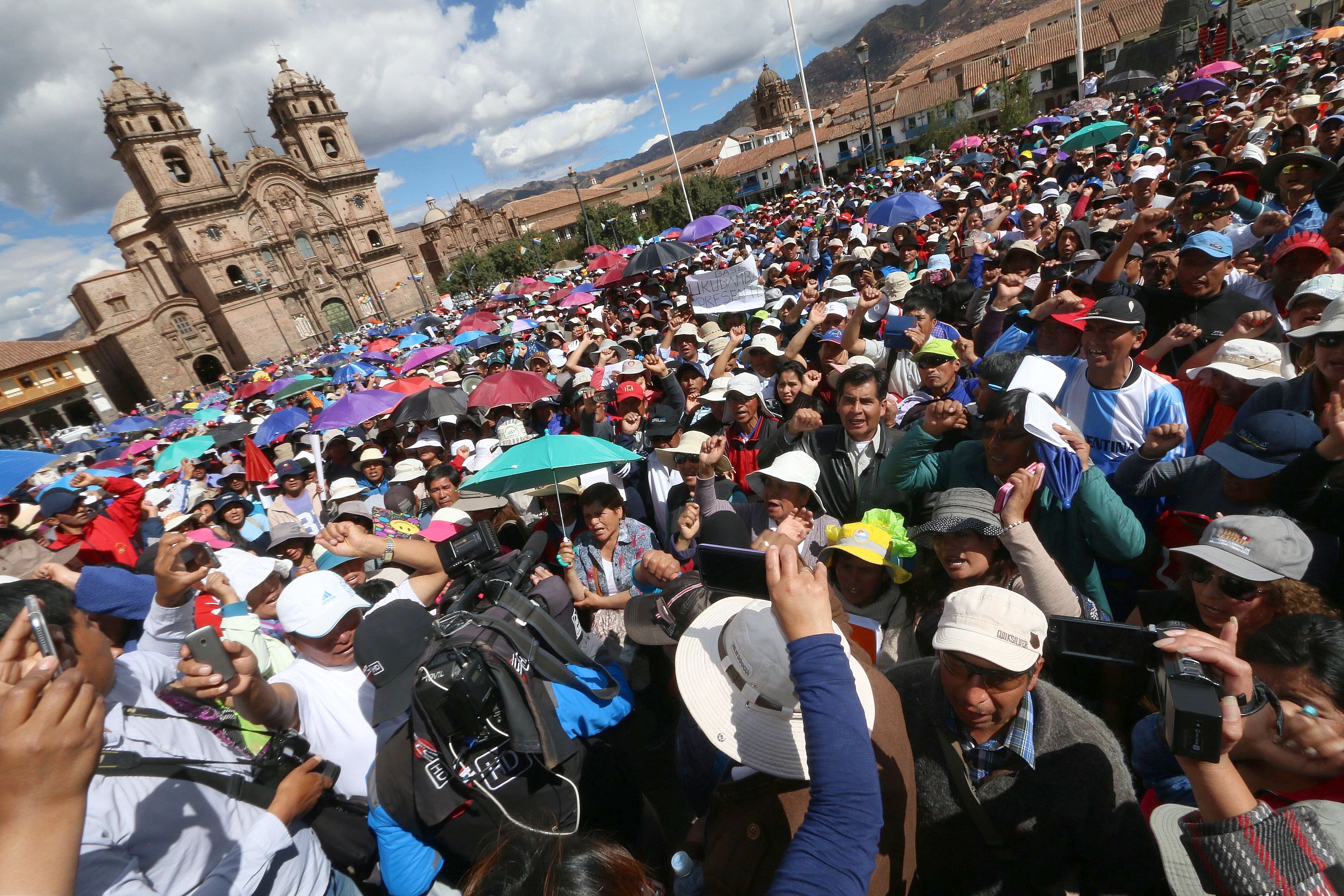Huelga contra la educación