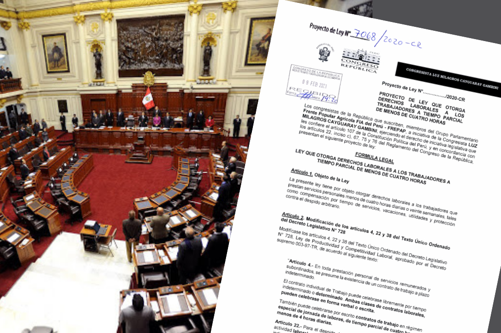 PROPUESTA LEGISLATIVA QUE BUSCA BENEFICIAR A TRABAJADORES DE TIEMPO PARCIAL ES ERRADA Y DESAPARECERÍA ESTA MODALIDAD DE EMPLEO FORMAL