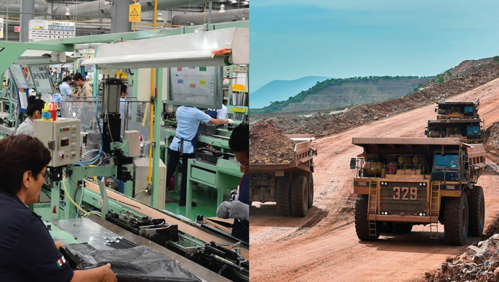 CON UNA PRODUCCIÓN MANUFACTURERA Y UN SECTOR CONSTRUCCIÓN EN NEGATIVO, LA MINERÍA CUPRÍFERA AYUDA A MITIGAR LA CAÍDA