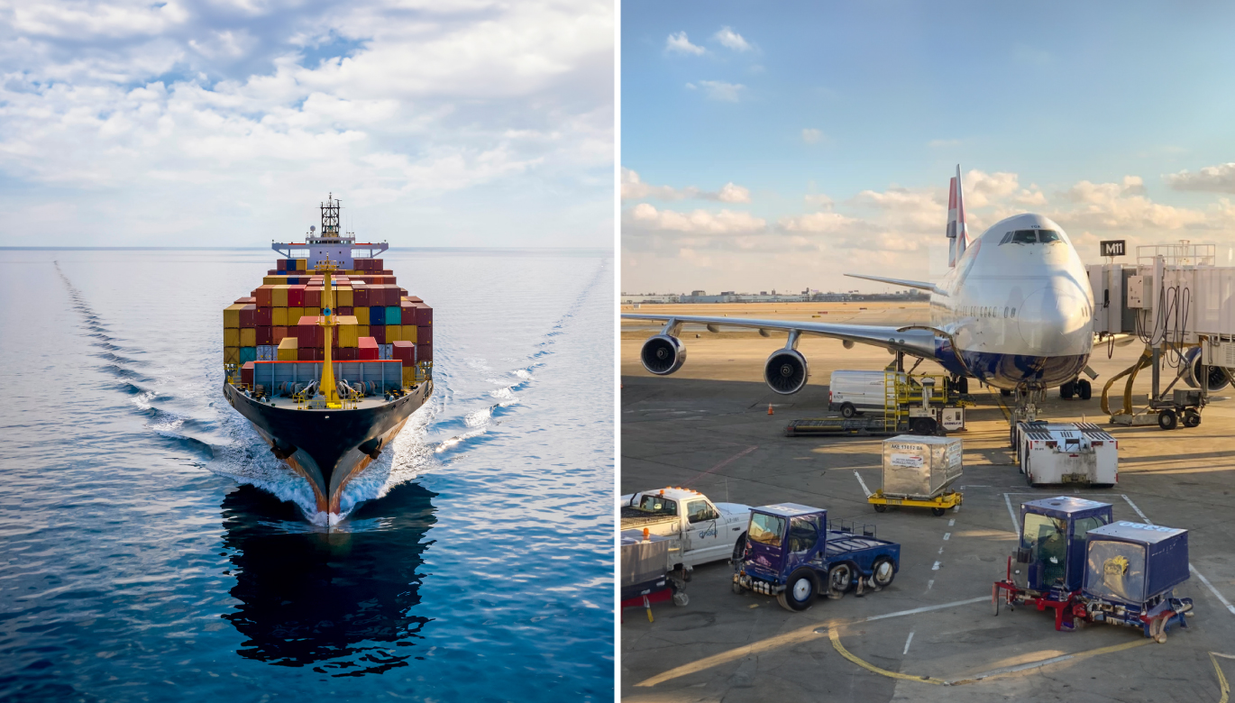 MOVIMIENTO DE CARGA PORTUARIA AL ALZA, EXPORTACIONES AÉREAS EN DESCENSO