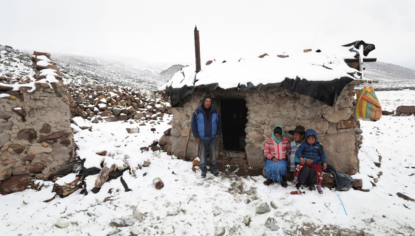 9 DE CADA 10 PUNEÑOS Y HUANCAVELICANOS ESTÁN EXPUESTOS A RIESGOS POR FRIAJE