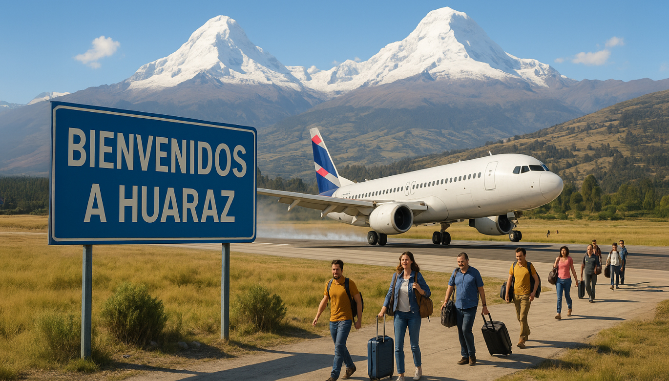 Un año de vuelos en Huaraz: un hito para el turismo y el desarrollo regional